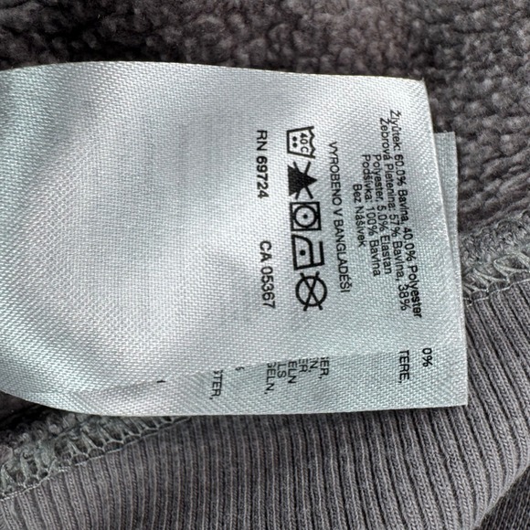 Gray Columbia Rush Valley long hoodie Women Gray Fleece Lined Size L - Picture 8 of 10